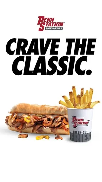 Penn Station ad, Crave the classic